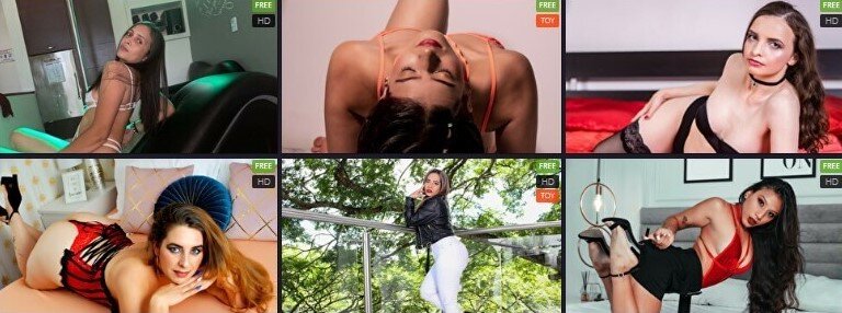 Screenshot Xcams Camgirls