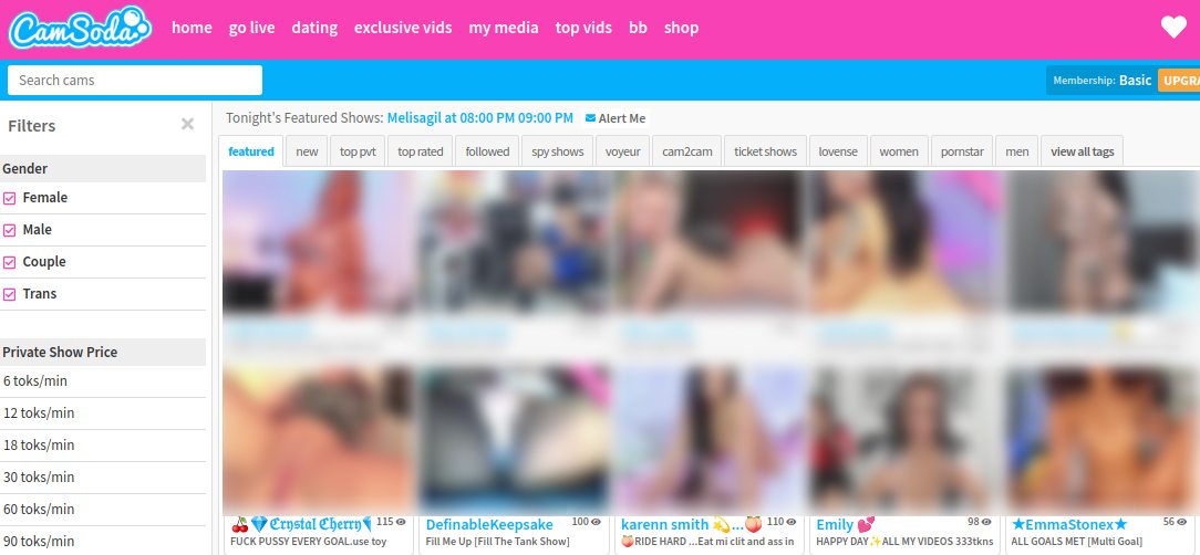 CamSoda With Cam Girls