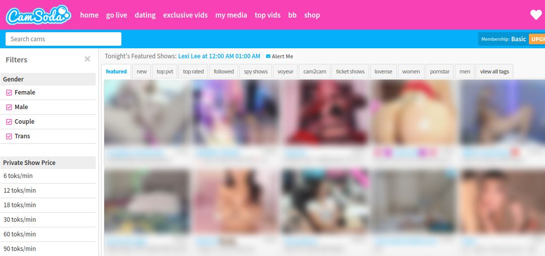 CamSoda With Cam Girls