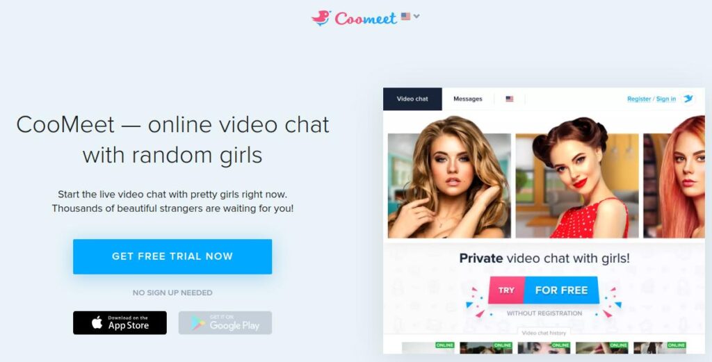 WebSites Similar to Coomeet