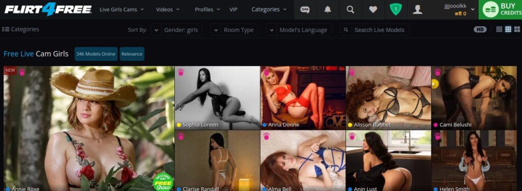 Flirt4Free With Cam Girls
