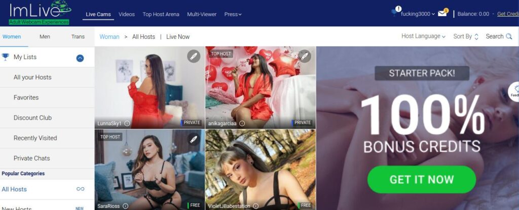ImLive Cam Sites