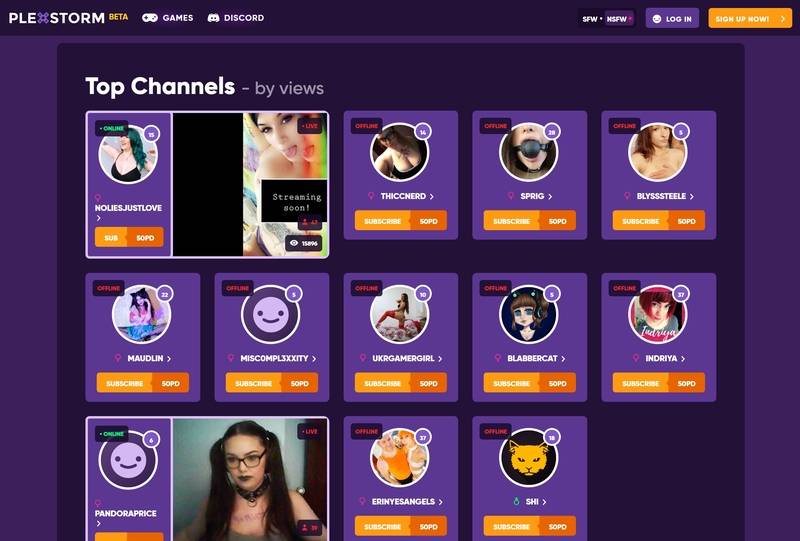 WebSites Similar to Plexstorm