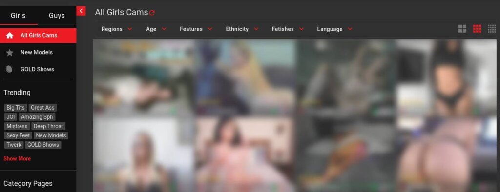 WebSites Similar to Redtube Cams