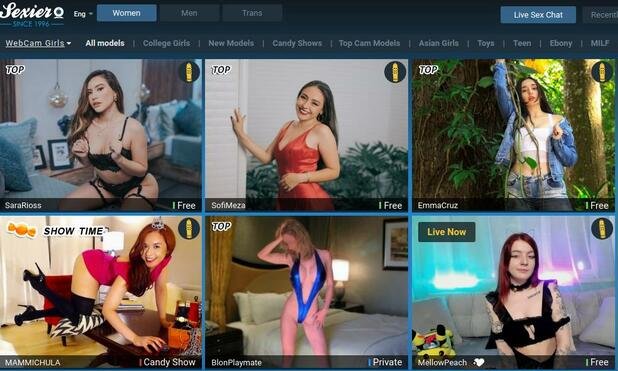WebSites Similar to Sexier