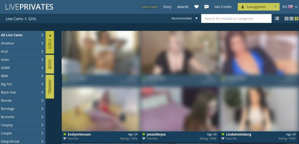 LivePrivates Adult Live Cams